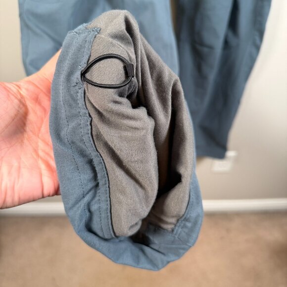 L.L.Bean Multisport Lined Pants Mens Size XXL Blue Performance Hiking Athletic - Picture 6 of 11